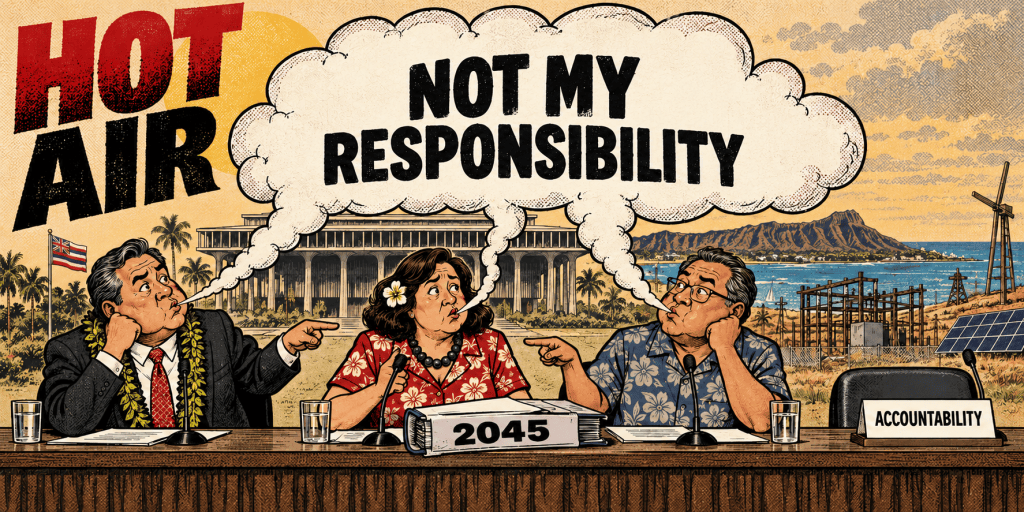 Hot Air or Accountability: “Not My Responsibility”