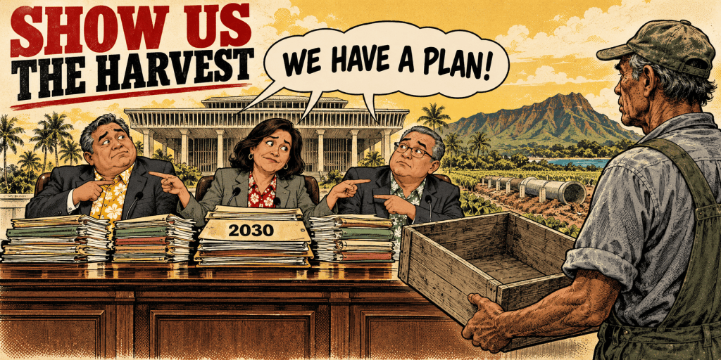Hot Air or Accountability: The Joke of Sustainable Agriculture in&nbsp;Hawaiʻi